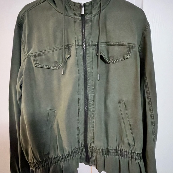 Maurices Jackets & Blazers - NWT Maurices Dark Green Zip-Up Jacket